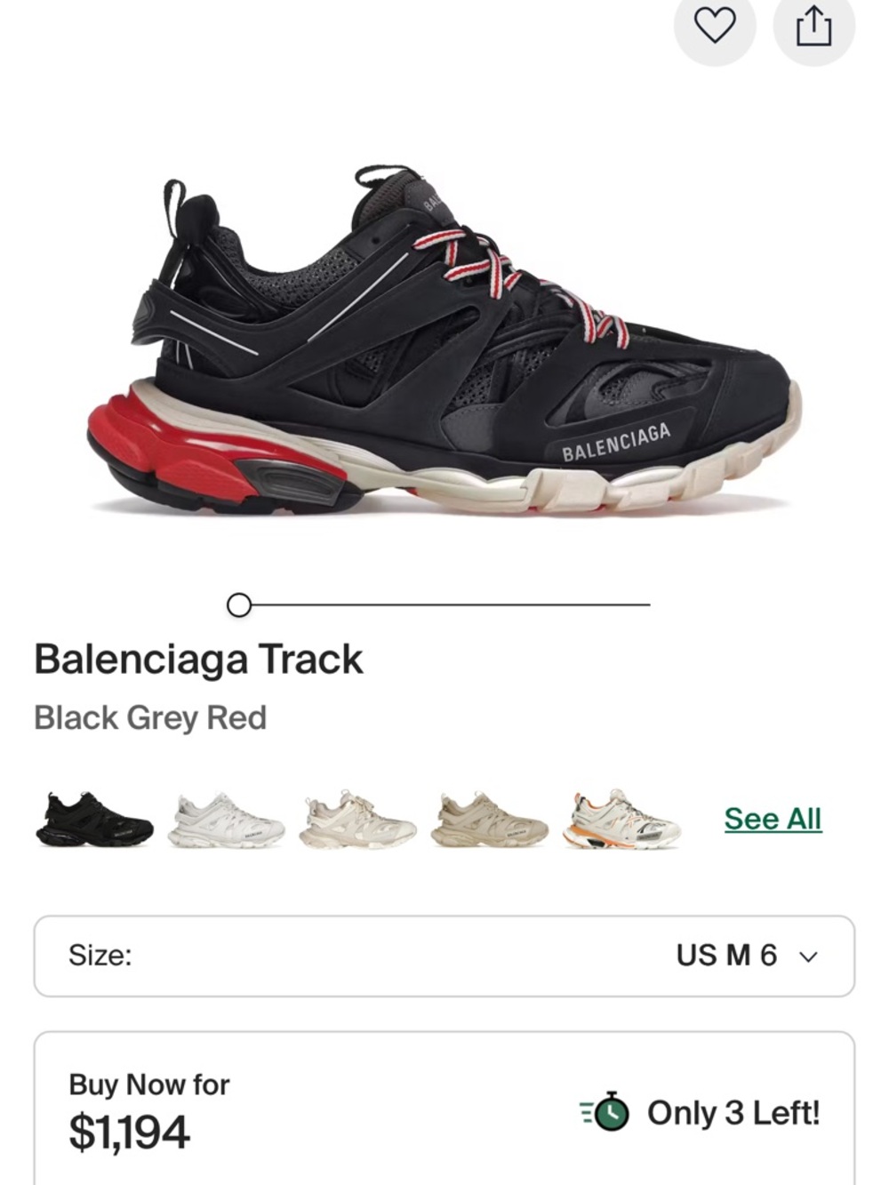 Balenciaga Track Sneakers